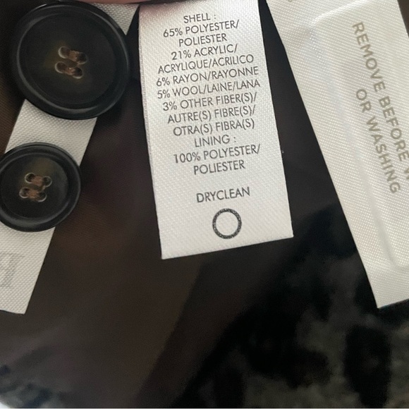 Loft Wool Leopard Coat - Picture 4 of 5